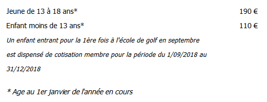 ecoleDeGolfCotisationMembre2019